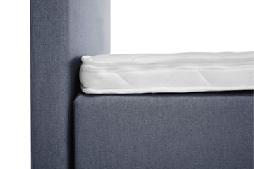 Lucky Komplett Sängpaket 160x200 Skum Slät Sänggavel - Nackkudde Liten Mörkblå - Möbler - Sovrum - Sängar - Komplett Sängpaket