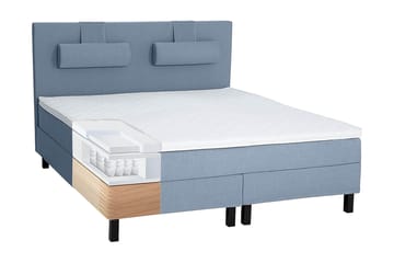 Lucky Komplett Sängpaket 160x200 Polyeter Diamant - Mörkblå - Möbler - Sovrum - Sängar - Komplett Sängpaket