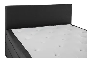 Lucky Komplett Sängpaket 180x200 Latex Slät Sänggavel - Svart/Grå - Möbler - Sovrum - Sängar - Komplett Sängpaket