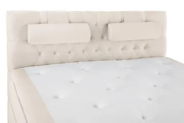 Lucky Komplett Sängpaket 180x200 Memory Slät Sänggavel - Beige - Möbler - Sovrum - Sängar - Komplett Sängpaket