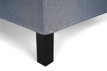 Lucky Komplett Sängpaket 180x200 Memory Slät Sänggavel - Mörkblå - Möbler - Sovrum - Sängar - Kontinentalsängar