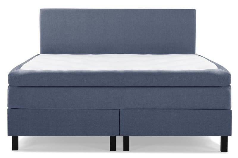 Lucky Komplett Sängpaket 180x200 Polyeter Slät Sänggavel - Mörkblå - Möbler - Sovrum - Sängar - Komplett Sängpaket