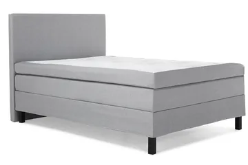 Lucky Kontinentalsäng 120x200 cm - Mellangrå - Möbler - Sovrum - Sängar - Komplett Sängpaket