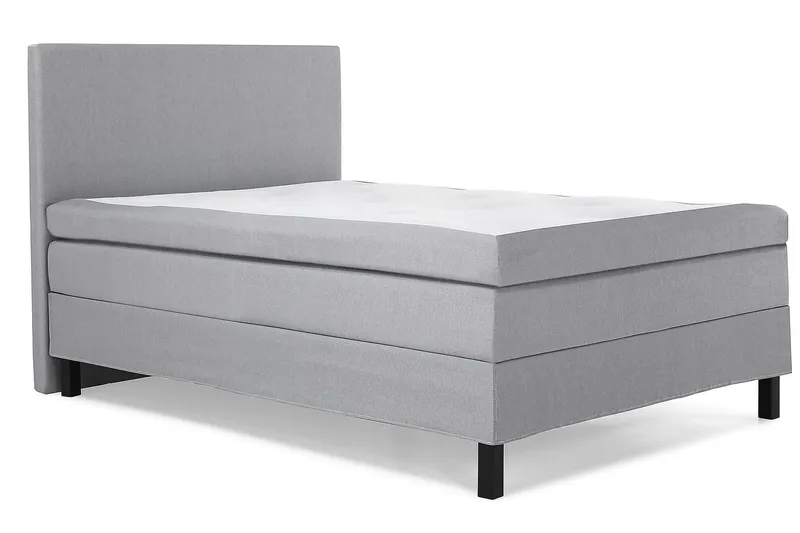 Lucky Kontinentalsäng 120x200 cm - Mellangrå - Möbler - Sovrum - Sängar - Komplett Sängpaket