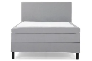Lucky Kontinentalsäng 120x200 cm - Mellangrå - Möbler - Sovrum - Sängar - Komplett Sängpaket