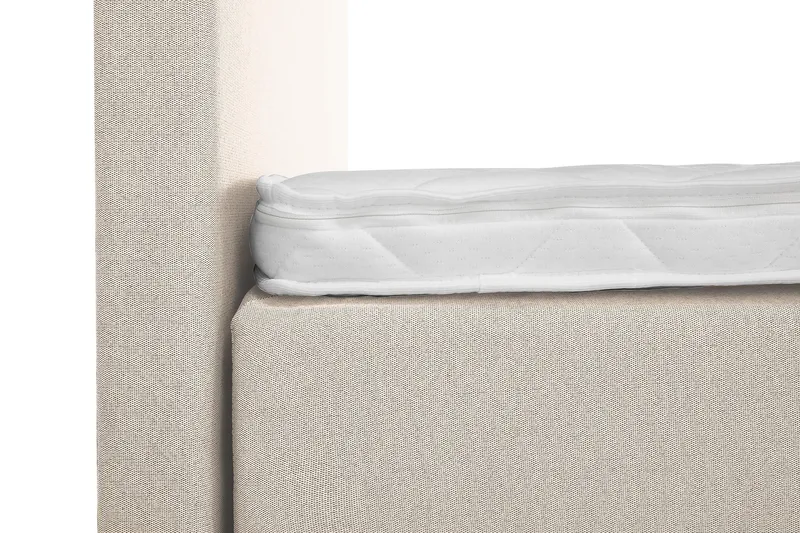Lucky Kontinentalsäng 120x200Skum - Beige - Möbler - Sovrum - Sängar - Komplett Sängpaket