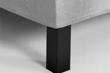 Lucky Kontinentalsäng 150x200 cm - Mellangrå - Möbler - Sovrum - Sängar - Komplett Sängpaket