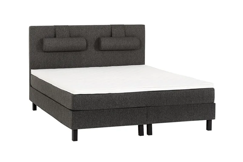 Lucky Kontinentalsäng 150x200 Skum - Svart/Grå - Möbler - Sovrum - Sängar - Komplett Sängpaket