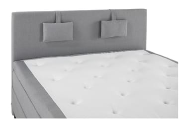 Lucky Kontinentalsäng 150x200Polyeter - Mellangrå - Möbler - Sovrum - Sängar - Komplett Sängpaket
