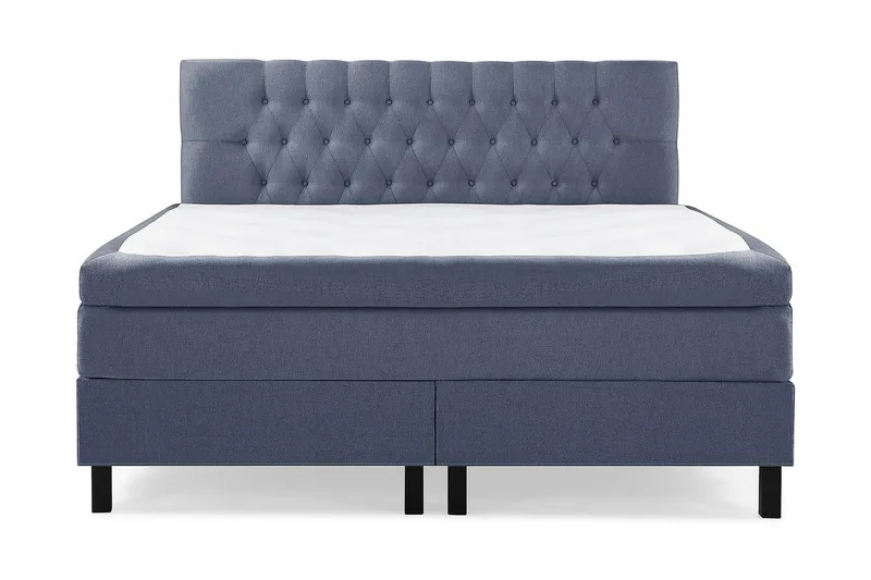 Lucky Kontinentalsäng 160x200 cm - Mörkblå - Möbler - Sovrum - Sängar - Komplett Sängpaket