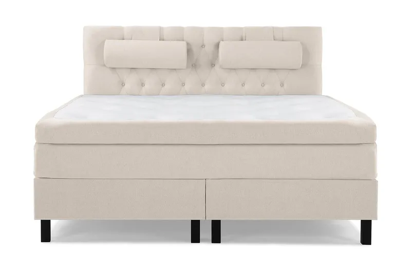 Lucky Kontinentalsäng 160x200Latexmadrass - Beige - Möbler - Sovrum - Sängar - Komplett Sängpaket