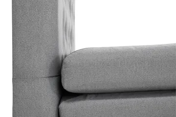 Lucky Kontinentalsäng 160x200Polyeter - Ljusgrå - Möbler - Sovrum - Sängar - Kontinentalsängar