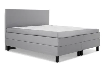 Lucky Kontinentalsäng 160x200Polyeter - Ljusgrå - Möbler - Sovrum - Sängar - Kontinentalsängar