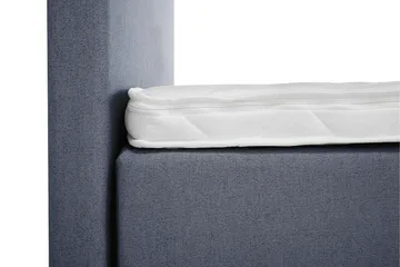Lucky Sängpaket 150x200 SkumSlät Sänggavel Nackkudde - Nackkudde Stor Mörkblå - Möbler - Sovrum - Sängar - Komplett Sängpaket
