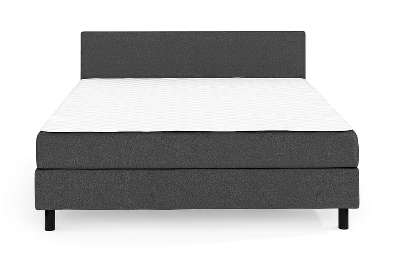 MANILLA Sängpaket 160x200 Mörkgrå - Komplett Sängpaket - Kontinentalsängar