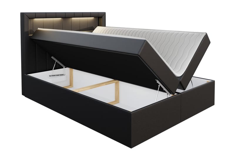 Masone Sängpaket Kontinentalsäng 180x200 cm - Röd - Möbler - Sovrum - Sängar - Komplett Sängpaket