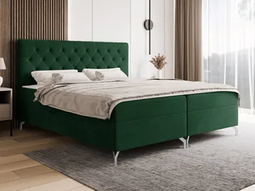 Mavik Sängpaket Kontinentalsäng med förvaring 180x200 cm - grön - Möbler - Sovrum - Sängar - Kontinentalsängar