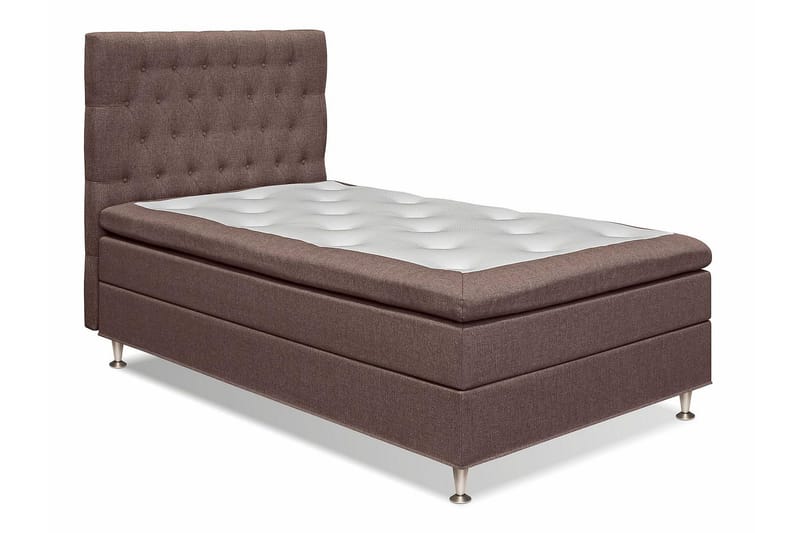 Meja Kontinentalsäng 120x200 - Mörkbrun - Möbler - Sovrum - Sängar - Komplett Sängpaket