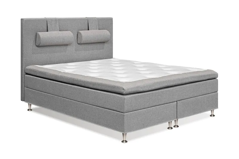 Meja Kontinentalsäng 160x200 - Ljusgrå - Möbler - Sovrum - Sängar - Kontinentalsängar