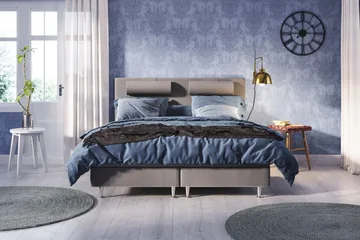 Meja Sängpaket 160x200 - Ljusgrå - Möbler - Sovrum - Sängar - Komplett Sängpaket