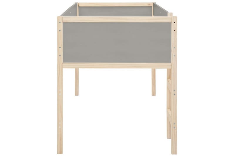 Mellansäng Square Line Grå - Grå - Möbler - Sovrum - Sängar - Våningssängar & loftsängar