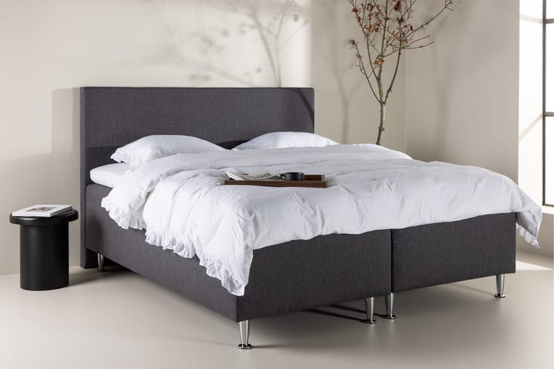 Mesa Sängpaket Ramsäng 180x200 cm - Mörkgrå - Möbler - Sovrum - Sängar - Komplett Sängpaket
