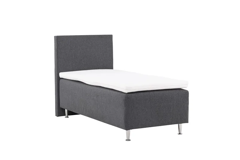 Mesa Sängpaket Ramsäng 90x200 cm, Mörkgrå