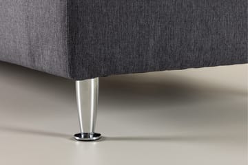 Mesa Sängpaket Ramsäng 90x200 cm - Mörkgrå - Möbler - Sovrum - Sängar - Komplett Sängpaket