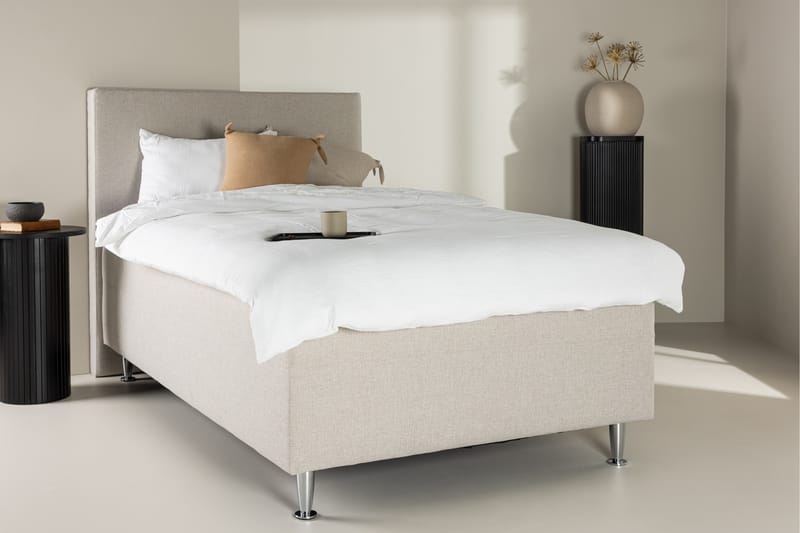 Mesa Sängpaket Ramsäng 120x200 cm - Beige - Möbler - Sovrum - Sängar - Komplett Sängpaket