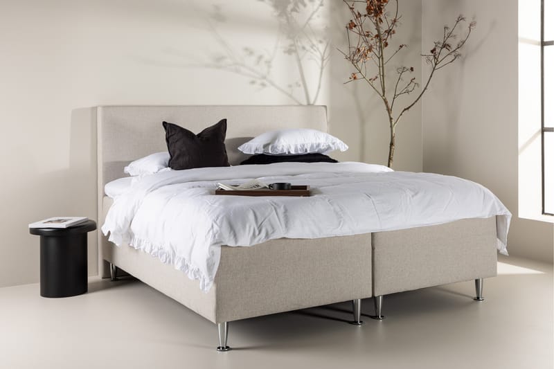 Mesa Sängpaket Ramsäng 180x200 cm - Beige - Möbler - Sovrum - Sängar - Komplett Sängpaket