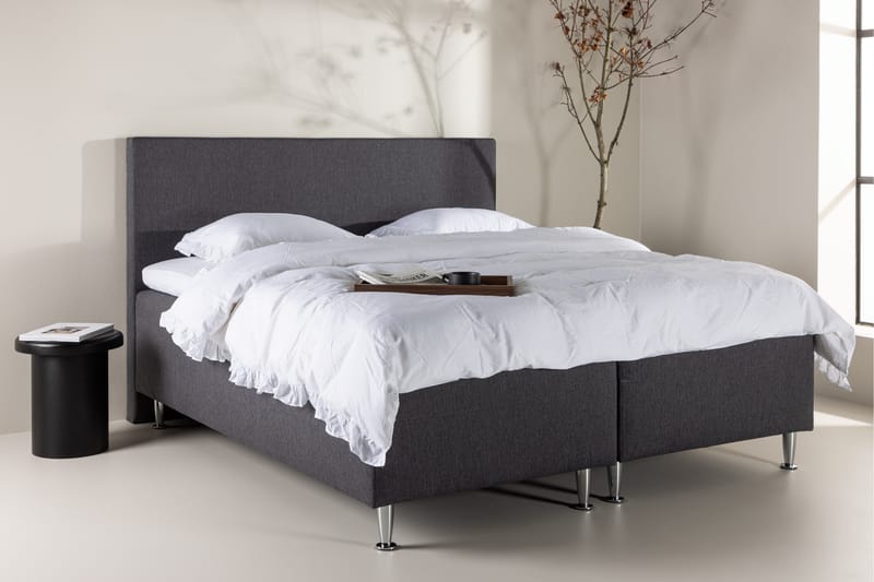 Mesa Sängpaket Ramsäng 180x200 cm - Mörkgrå - Möbler - Sovrum - Sängar - Komplett Sängpaket