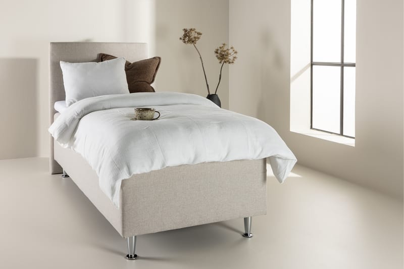 Mesa Sängpaket Ramsäng 90x200 cm - Beige - Möbler - Sovrum - Sängar - Komplett Sängpaket