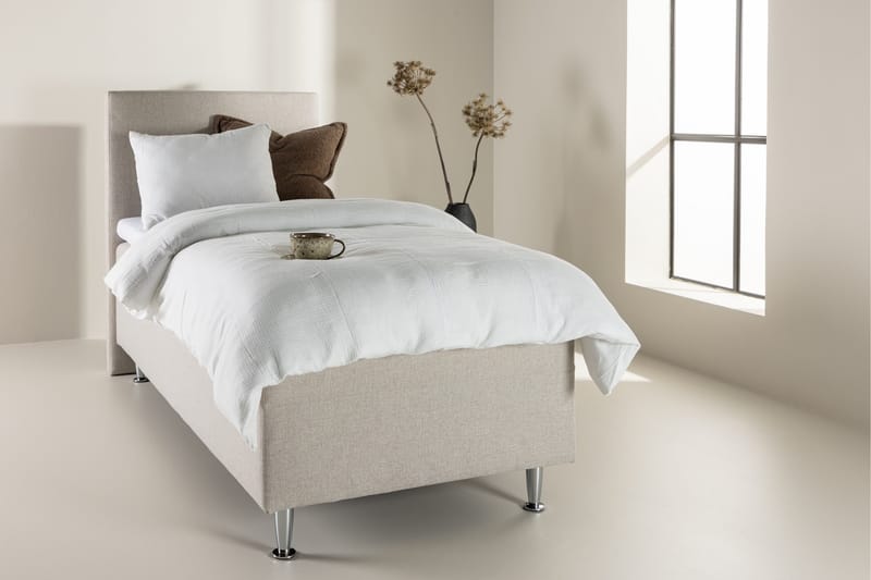 Mesa Sängpaket Ramsäng 90x200 cm - Beige - Möbler - Sovrum - Sängar - Komplett Sängpaket