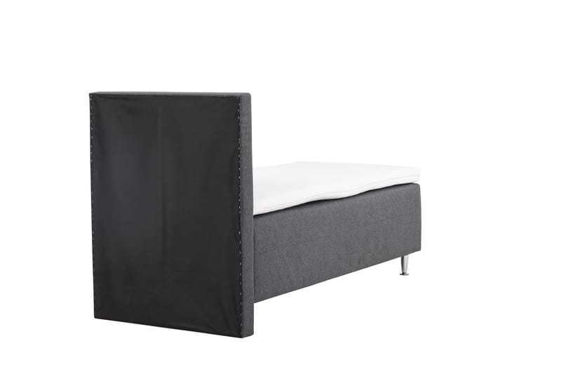 Monki Sängpaket Ramsäng 90x200 cm Mörkgrå - Komplett Sängpaket - Ramsäng