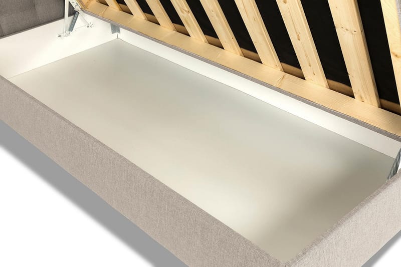 Montana Förvaringssäng 120x200 - Beige - Möbler - Sovrum - Sängar - Ramsäng