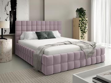Morke Sängram med förvaring 140x200 cm - rosa - Möbler - Sovrum - Sängram & sängstomme