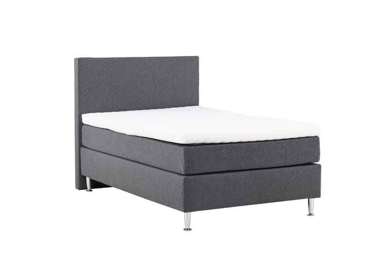 Munia Sängpaket Kontinentalsäng 120x200 cm Mörkgrå - Möbler - Sovrum - Sängar - Komplett Sängpaket