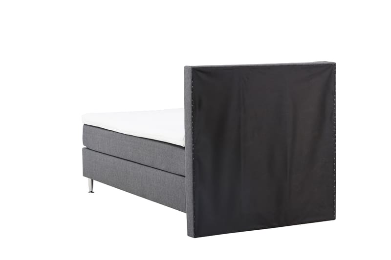 Munia Sängpaket Kontinentalsäng 120x200 cm Mörkgrå - Komplett Sängpaket - Kontinentalsängar