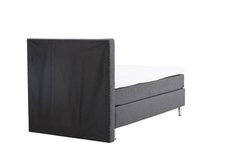 Munia Sängpaket Kontinentalsäng 120x200 cm Mörkgrå - Komplett Sängpaket - Kontinentalsängar