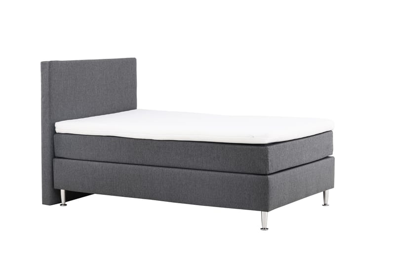 Munia Sängpaket Kontinentalsäng 120x200 cm Mörkgrå - Möbler - Sovrum - Sängar - Komplett Sängpaket