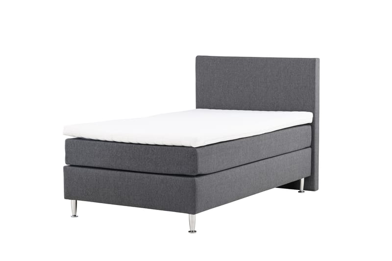 Munia Sängpaket Kontinentalsäng 120x200 cm Mörkgrå - Möbler - Sovrum - Sängar - Komplett Sängpaket