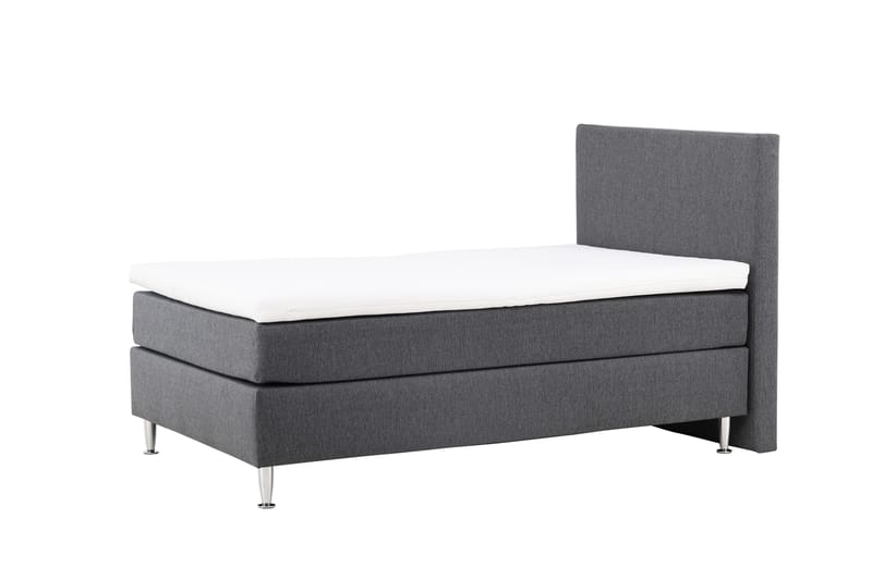 Munia Sängpaket Kontinentalsäng 120x200 cm Mörkgrå - Möbler - Sovrum - Sängar - Komplett Sängpaket