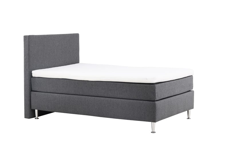 Toledo Sängpaket Kontinentalsäng 120x200 cm - Mörkgrå - Möbler - Sovrum - Sängar - Komplett Sängpaket