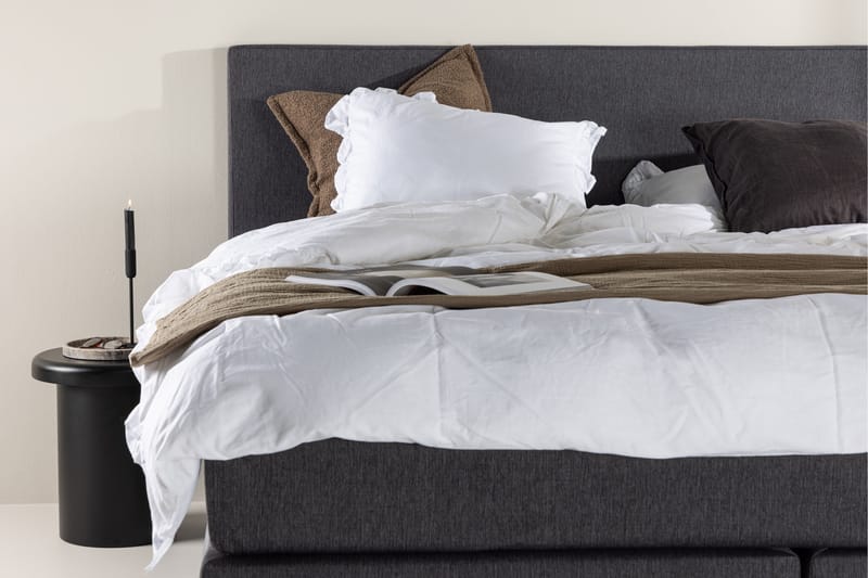Munia Sängpaket Kontinentalsäng 180x200 cm Mörkgrå - Möbler - Sovrum - Sängar - Komplett Sängpaket