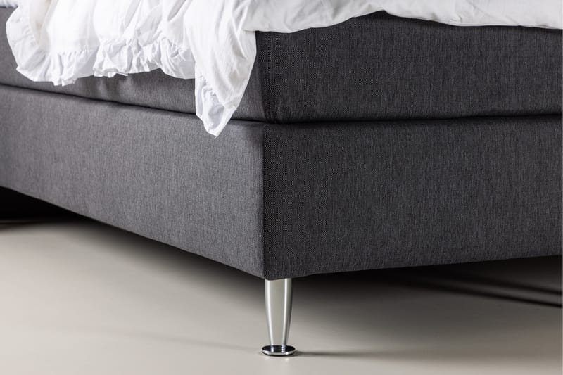 Toledo Sängpaket Kontinentalsäng 180x200 cm - Mörkgrå - Möbler - Sovrum - Sängar - Komplett Sängpaket