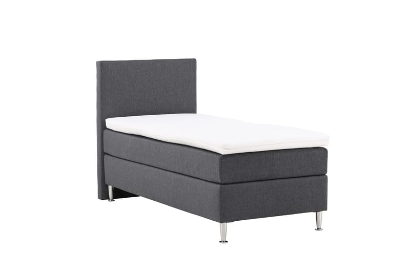 Munia Sängpaket Kontinentalsäng 90x200 cm Mörkgrå - Möbler - Sovrum - Sängar - Komplett Sängpaket