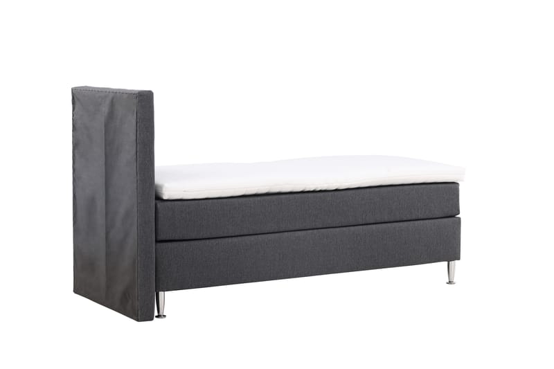 Munia Sängpaket Kontinentalsäng 90x200 cm Mörkgrå - Möbler - Sovrum - Sängar - Komplett Sängpaket