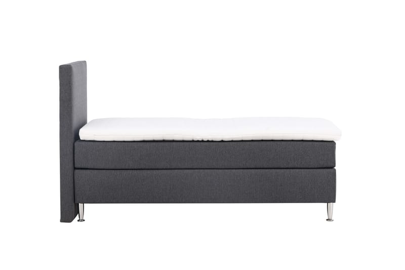 Munia Sängpaket Kontinentalsäng 90x200 cm Mörkgrå - Möbler - Sovrum - Sängar - Komplett Sängpaket
