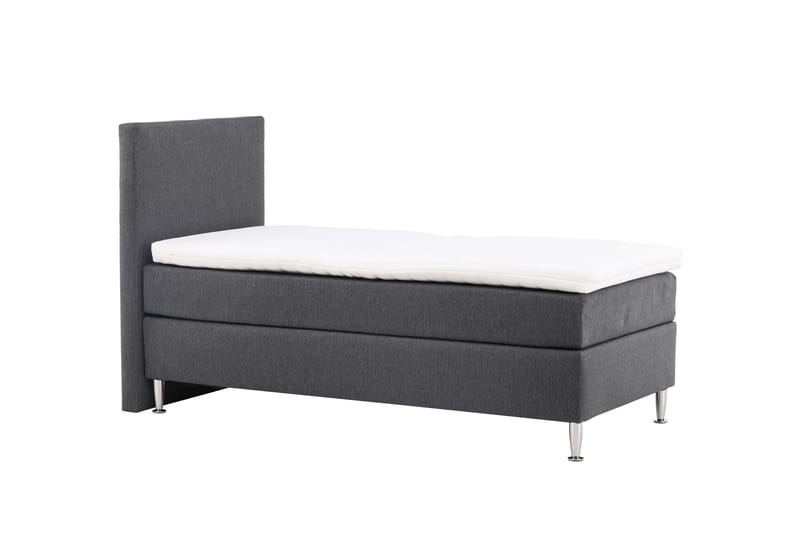 Munia Sängpaket Kontinentalsäng 90x200 cm Mörkgrå - Möbler - Sovrum - Sängar - Komplett Sängpaket