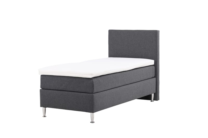 Munia Sängpaket Kontinentalsäng 90x200 cm Mörkgrå - Möbler - Sovrum - Sängar - Komplett Sängpaket